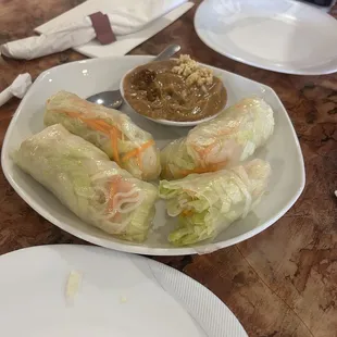 Spring Rolls no meat