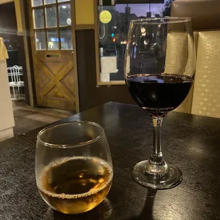 Plum wine and Cabernet