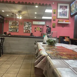 Pick up/ordering bar