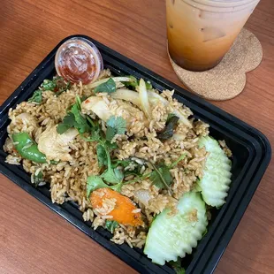 Spicy Basil Thai Rice