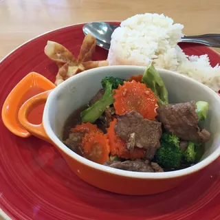 Beef Broccoli Lunch Special