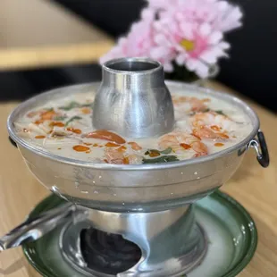 Coconut soup (tom kha)