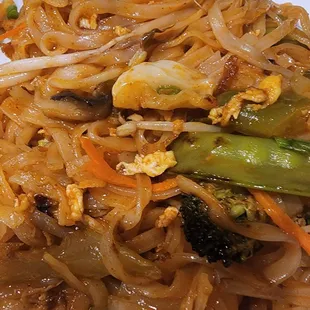 Vegetable Phad Thai w/o Tofu