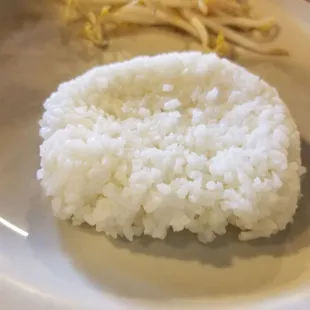 Rice served with Pad Thai?