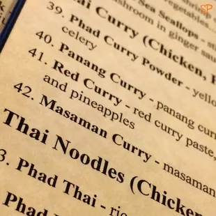 The masaman curry is AMAZING!!!