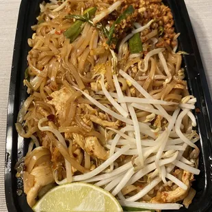 Pad Thai with Chicken