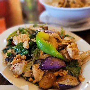 Eggplant with Chicken