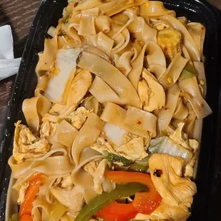 Drunken noodles