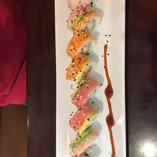 Rainbow roll