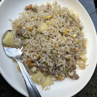 Pineapple fried rice - bad