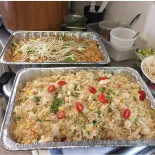 Don't forget that Thai Yummy prepares party trays!!!  Oh so good!