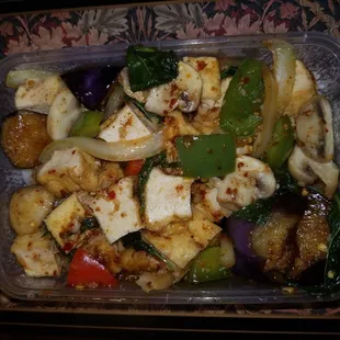 Eggplant Mania with Tofu!