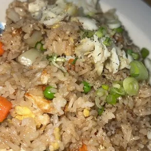 Best Crab Fried rice I&apos;ve ever had! 100/10!