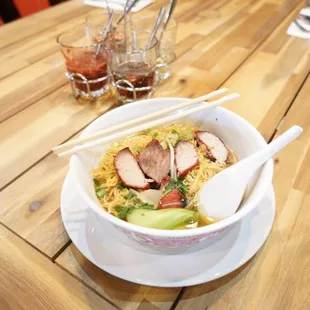 Traditional Coconut Noodles Soup