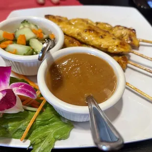 2. Satay Chicken