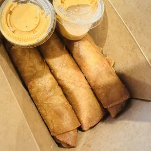 Fried Egg Rolls w Chipotle Sauce