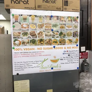 Menu :) for your convenience