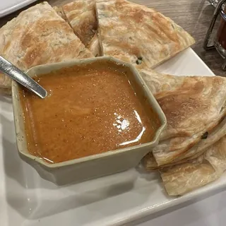 13 - Chive Puff Paratha