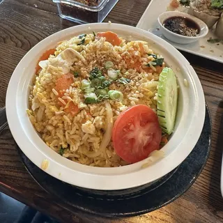 SPICY BASIL FRIED RICE