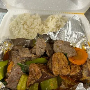 Eggplant and beef