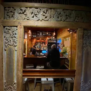 The bar