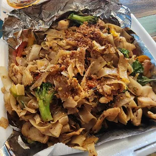 Drunken Noodle with Chicken
