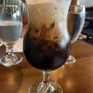 Thai Iced Coffee with Cream