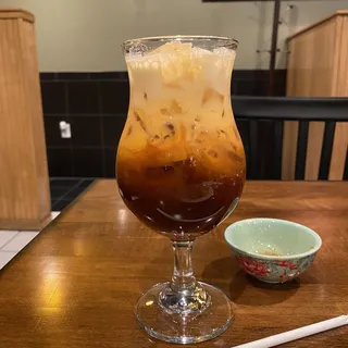 Thai Iced Tea with Cream