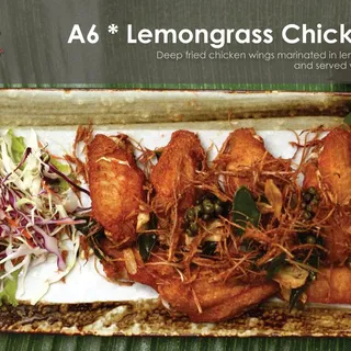 Lemongrass Chicken Wings