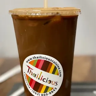 Thai iced coffee