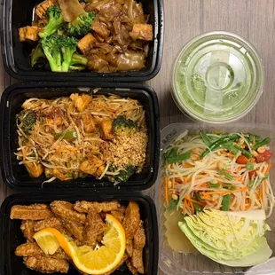 chicken wings and fried chicken