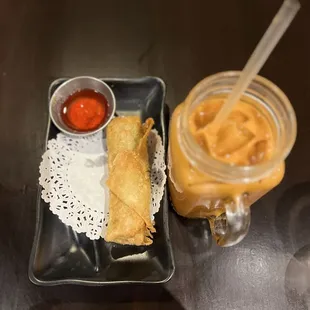 a plate of food