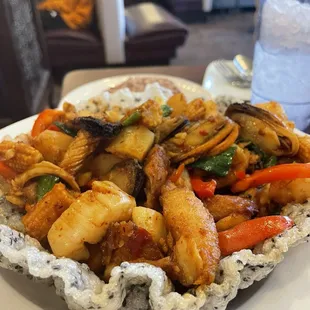 Seafood Basket - delicious!