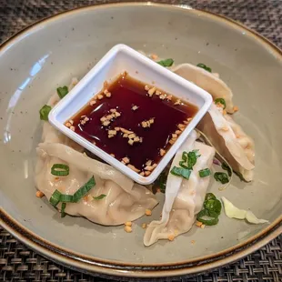 Steamed pork dumplings