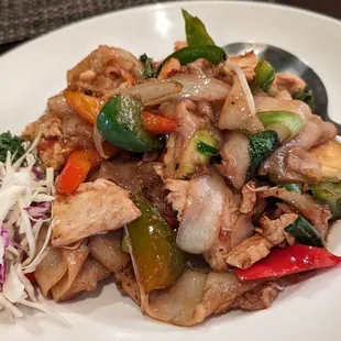 Drunken noodles