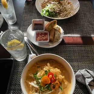 Khao Soi and Pad Thai