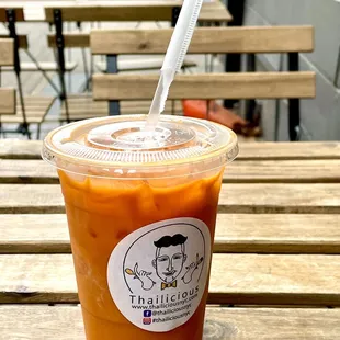 Thai iced tea