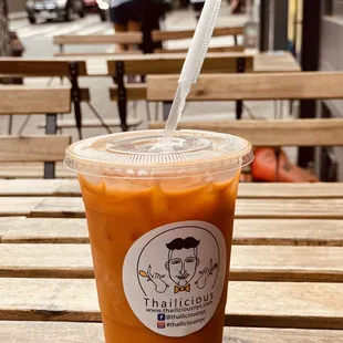 Thai iced tea