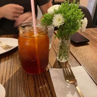 Fresh Lemon Thai Iced Tea