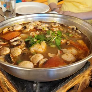 Tom Yum Seafood Soup