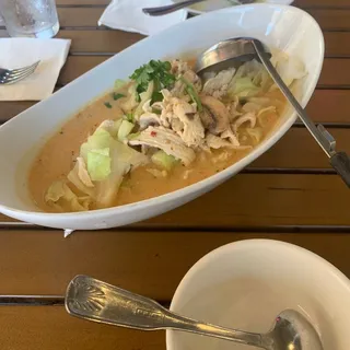 T-2A. TOM KHA (CHICKEN, TOFU, VEGETABLE)