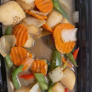 E-14. SCALLOPS BLACK PEPPER