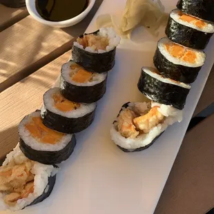 Sweet Potato Tempura Maki Roll
