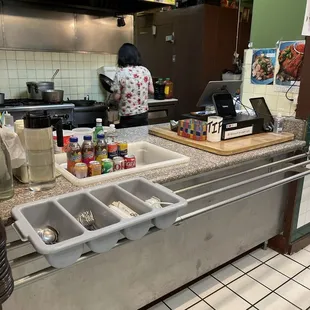 interior, sushi and sashimi