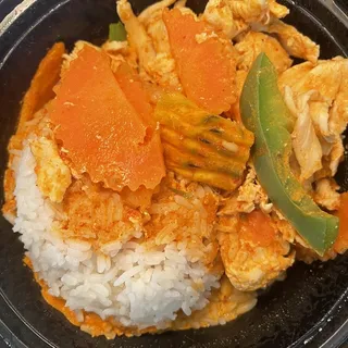 Pumpkin Curry Chicken a la Carte