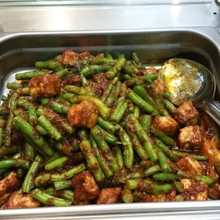 Spicy String Bean with Tofu a la Carte