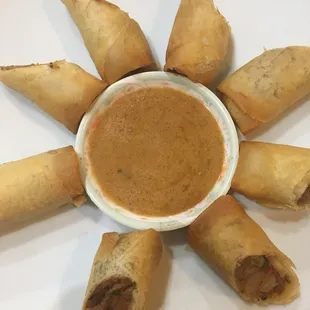 Egg Roll Samosa