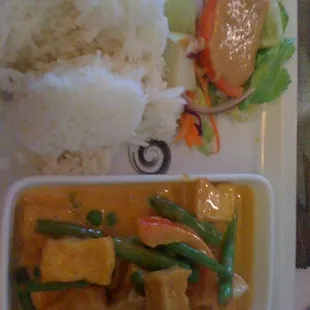 Crispy Tofu Curry