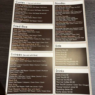 Lunch Menu