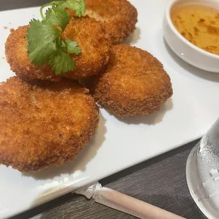 Thai Crispy Shrimp Cake